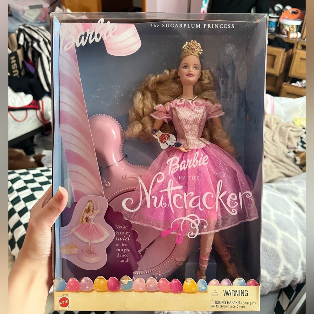 Barbie Sugarplum princess 2001 in box Nutcracker doll